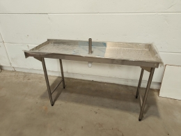 S/s drip tray  - 165x60 cm